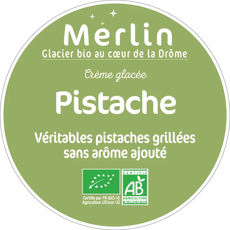 Glace parfum Pistache