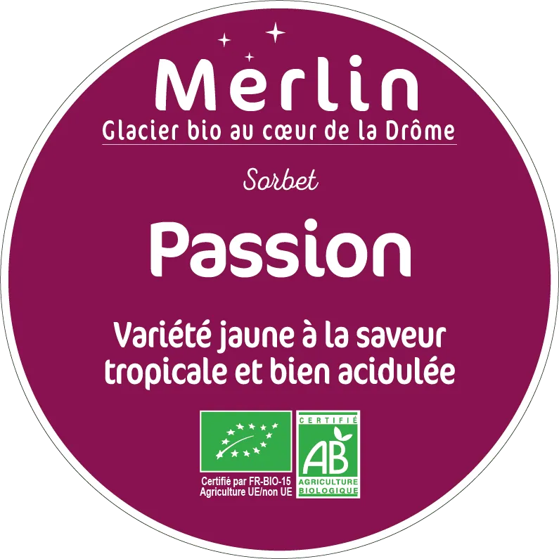 Sorbet parfum Passion