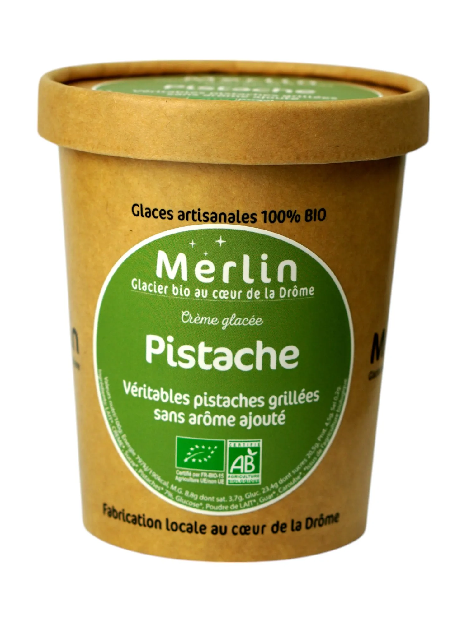 Glace parfum Pistache