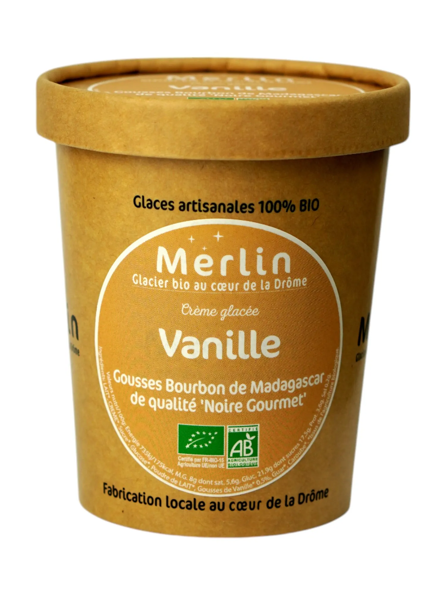 Glace parfum Vanille